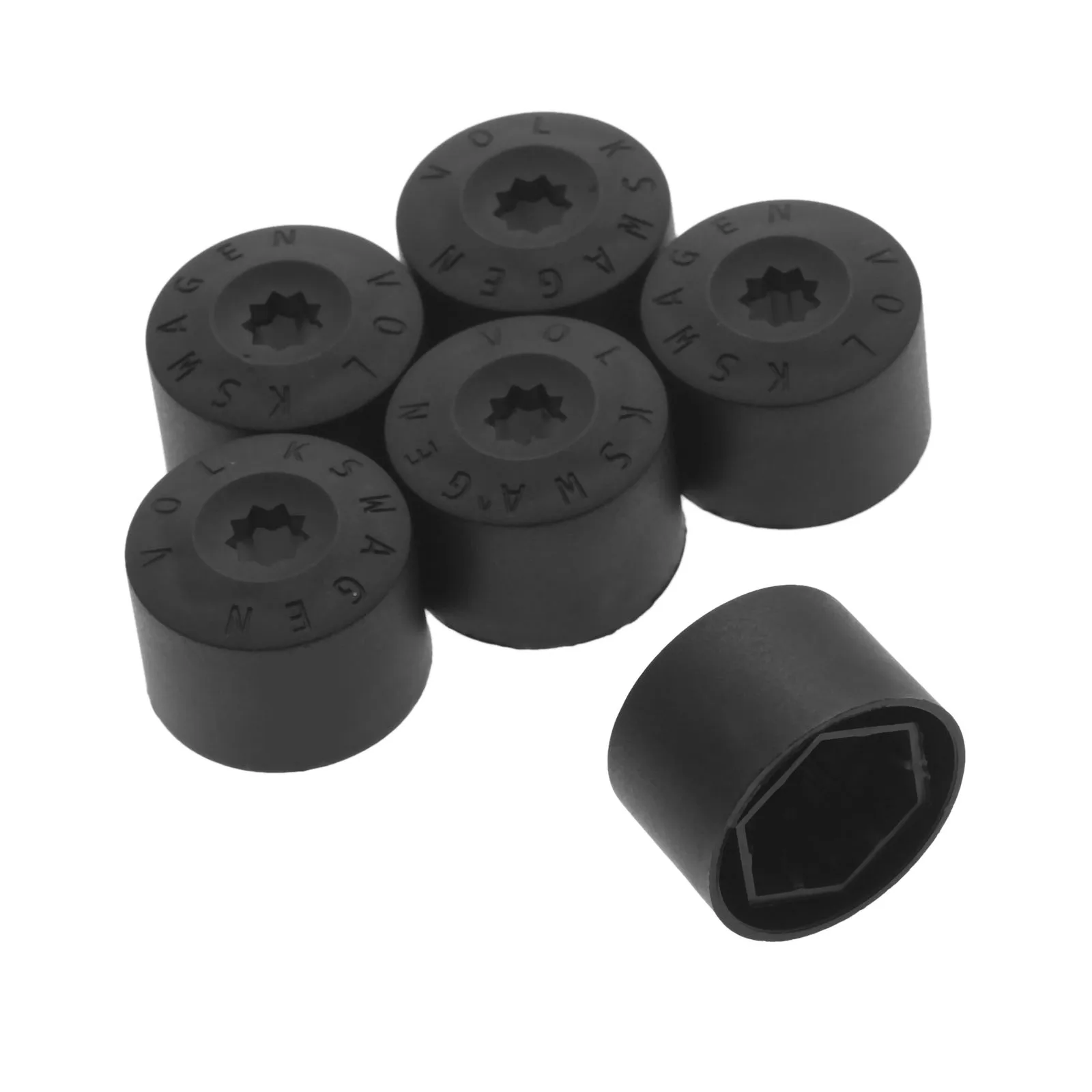 Yetaha 20 шт. 17 мм колпачки для болтов и гаек колес с инструмент удаления Volkswagen Golf Passat