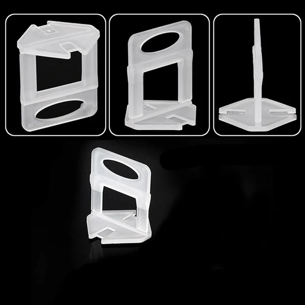 

500 Pcs Plastic Tile Clips Plier Tiling Tiles Leveler Tool Kit Tile Leveling System Wall Floor Carrelage