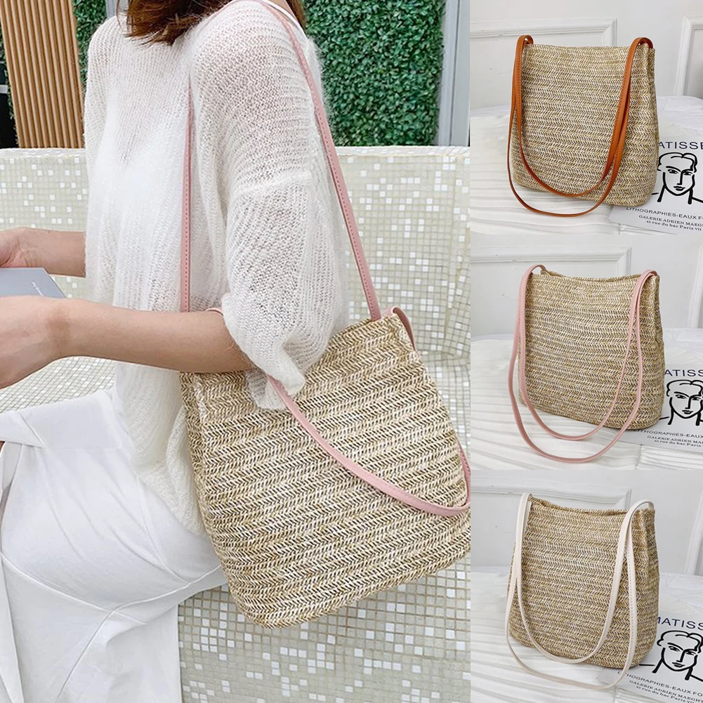 Женские сумки на плечо и сумочки богемная плетеная Сумка женская сумка через