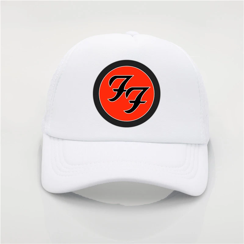 Модный сетчатый головной убор Foo Fighter печать бейсбольная кепка для мужчин и wo мужская летняя трендовая Кепка новая молодежная Джокер Солнцезащитная шляпа пляжный козырек шляпа