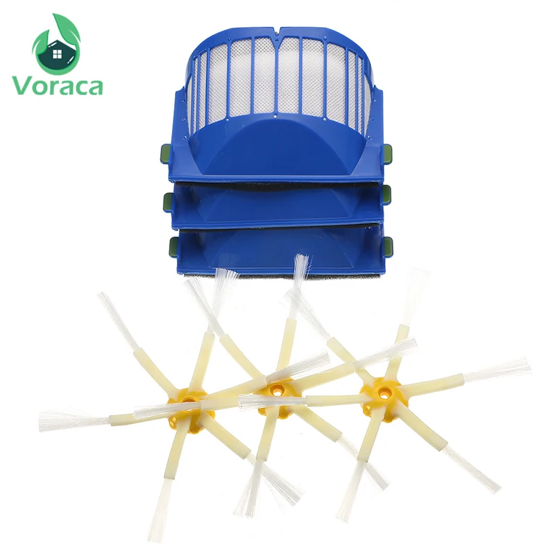 6 15 шт./компл. набор кистей для очистки IRobot Roomba 600 Series 605 615 616 620 621 631 651