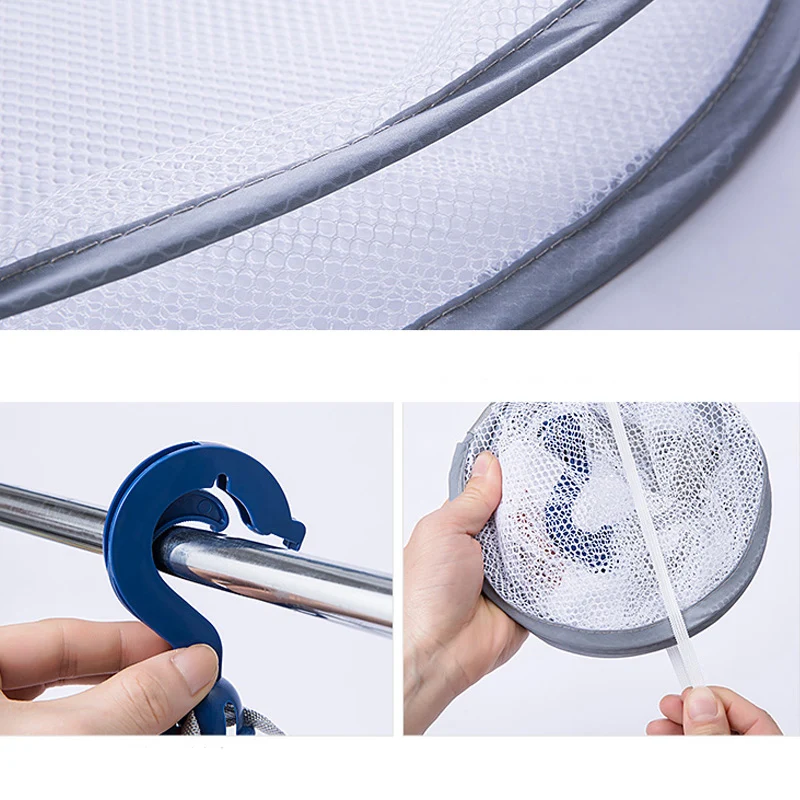 Ветрозащитная многофункциональная сетка для одежды складная плоская