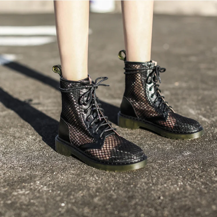 

Новые корейские крутые Сапоги на осень и зиму 2020 корейские сетчатые красные дышащие Сапоги студенческие короткие сапоги женские короткие с...