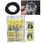 500 шт.пакет резиновое уплотненное кольцо уплотнения задней крышки часов прокладки, шайбы инструмент для ремонта часов комплект аксессуаров для часовщика