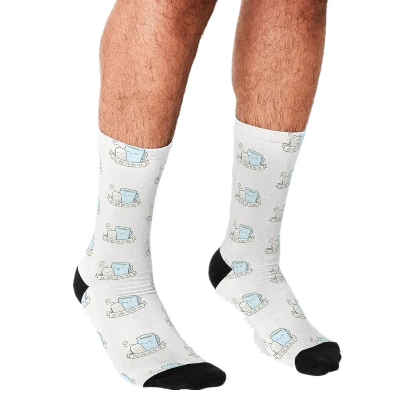 

2021 Funny Socks Men harajuku I Got A Fever Printed Happy hip hop Men Socks Novelty Skateboard Crew Casual Crazy Socks