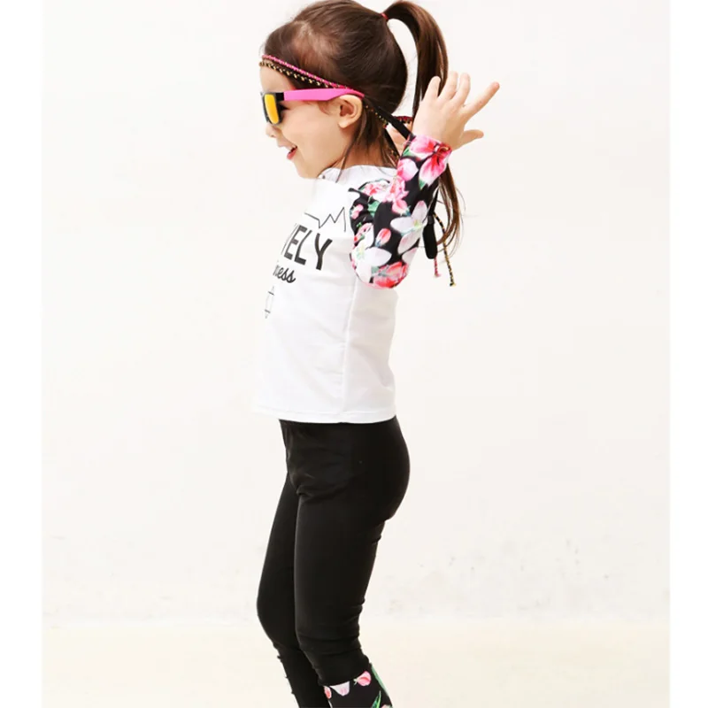 Rashguard для девочек детская одежда купания больших детей защита от солнца УФ