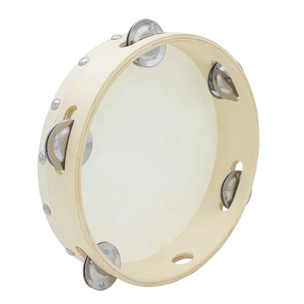 Обучающие ручные музыкальные табурины игрушки портативный подарок барабан Jingle