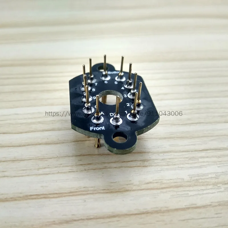 5 шт. 12 контактов керамический держатель Nixie Tube гнездо IN-12 светящаяся трубка