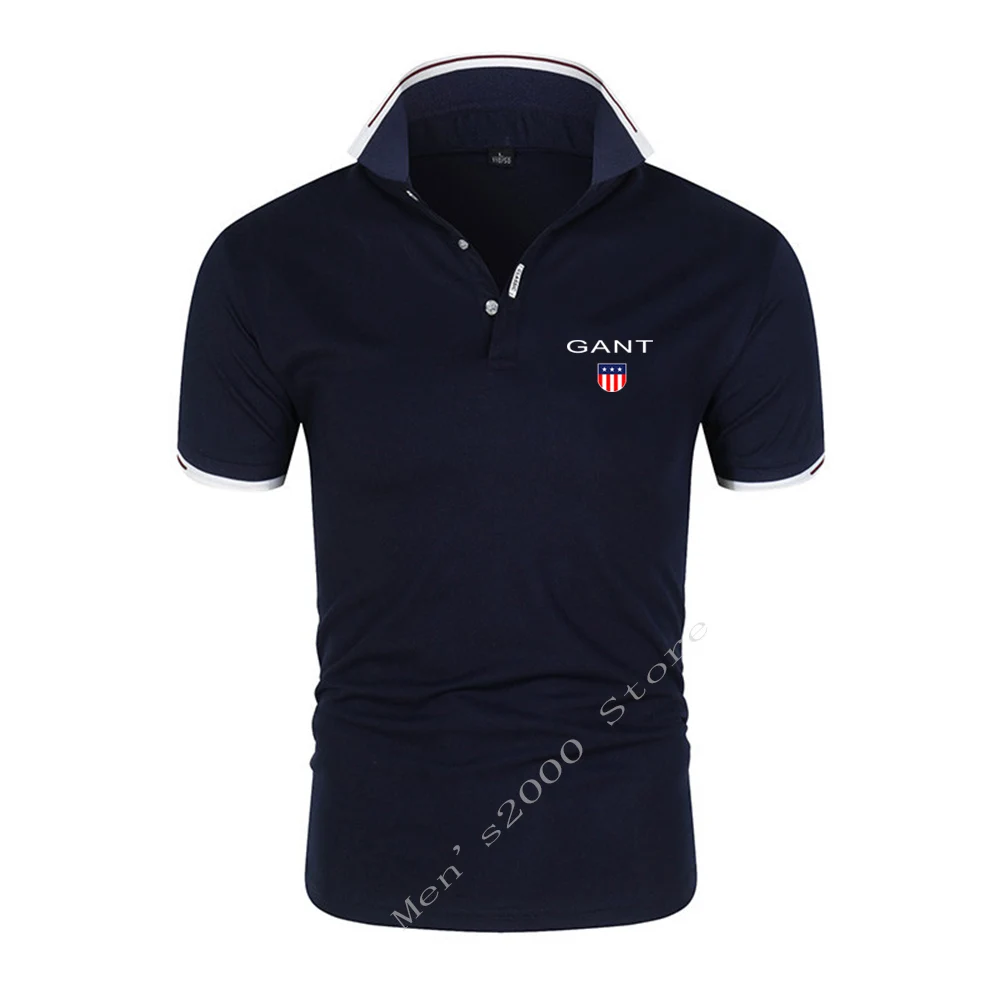 

Men's polo shirts, British short-sleeved shirts, casual breathable shirts, men's golf tennis shirts, men's shirts, men's large s