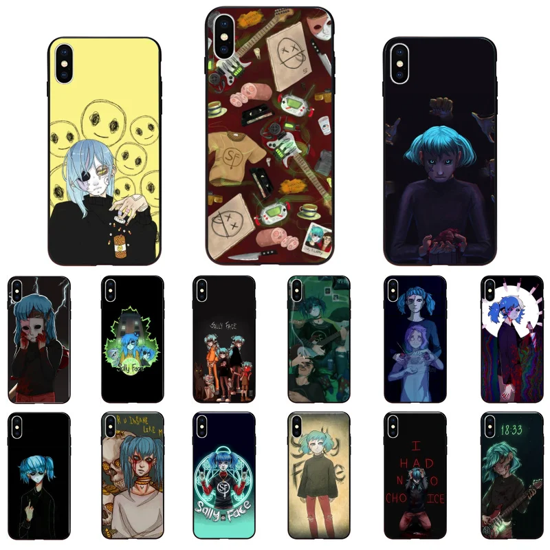 

Sally Face Game Phone Case For iPhone 13 Pro Max 12 11 ProMax XS MAX XR SE2 8 7 Plus X