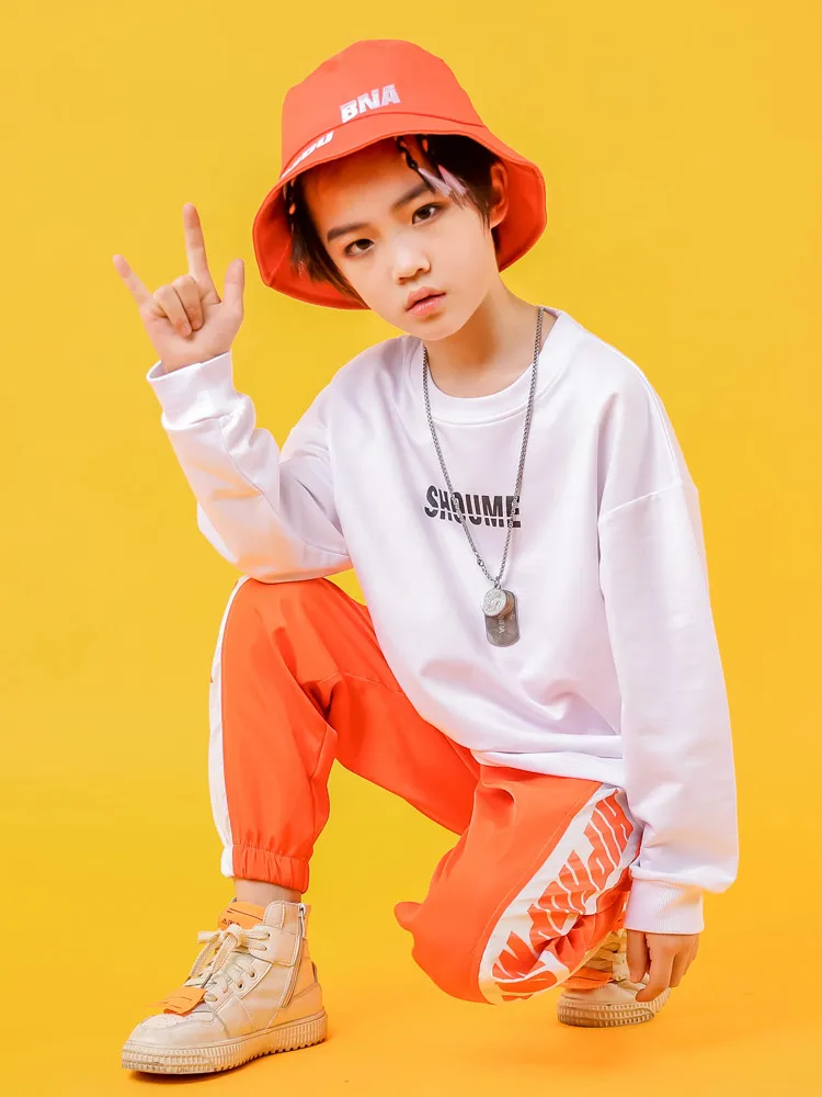 Детский спортивный костюм с длинным рукавом в стиле хип-хоп |