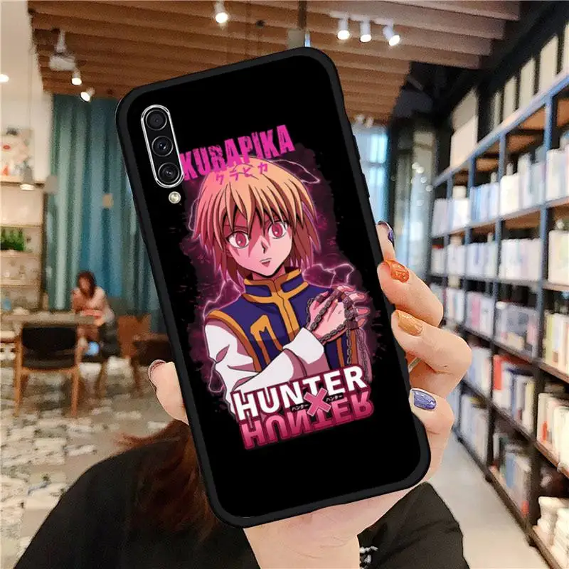 

Kurapika Hunter Hunter X japanese anime Phone Case For Samsung galaxy A S note 10 7 8 9 20 30 31 40 50 51 70 71 21 s ultra plus