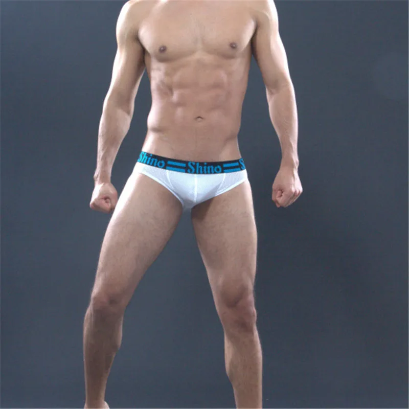 Женские Дышащие сетчатые трусы модное короткое Сетчатое нижнее белье