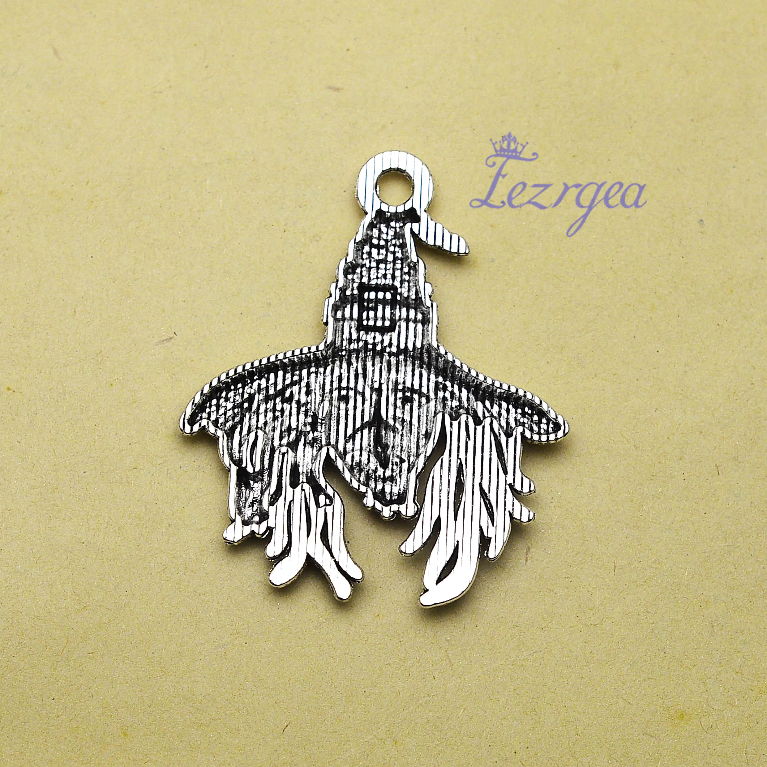 

3pcs/lot--58x48mm, Antique silver plated Witch Halloween party charms ,DIY supplies, Jewelry accessories