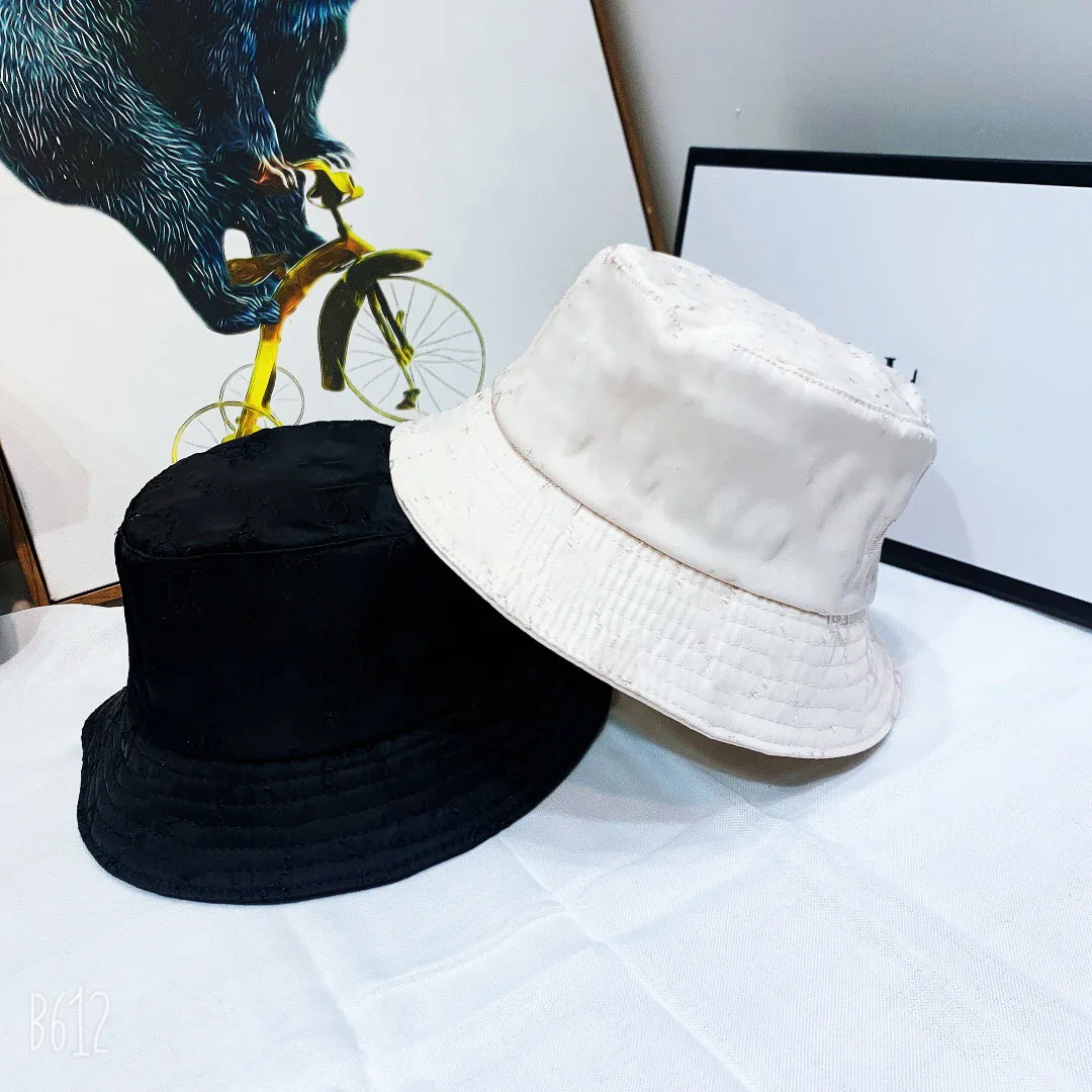 

2021 Unisex Pattern Bucket Hat Beach Sun Hat Street Headwear Fisherman Outdoor Cap Men and Woman Hat Solid Outdoors Travel HAT03