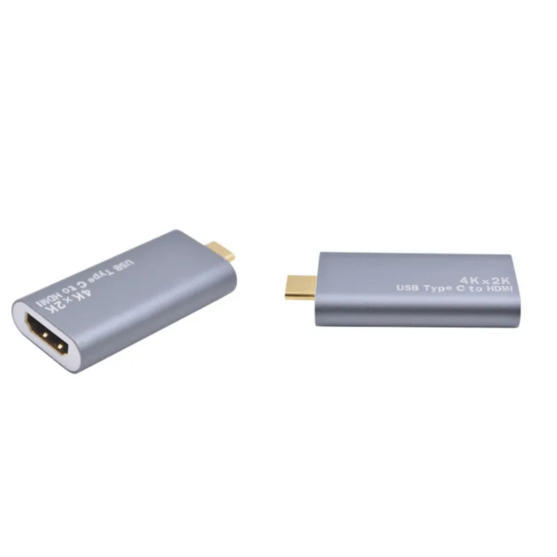 USB C к HDMI разъему 4K 30 Гц позолоченный штекер для MacBook Huawei P20 Pro Samsung S8/S9 адаптер |