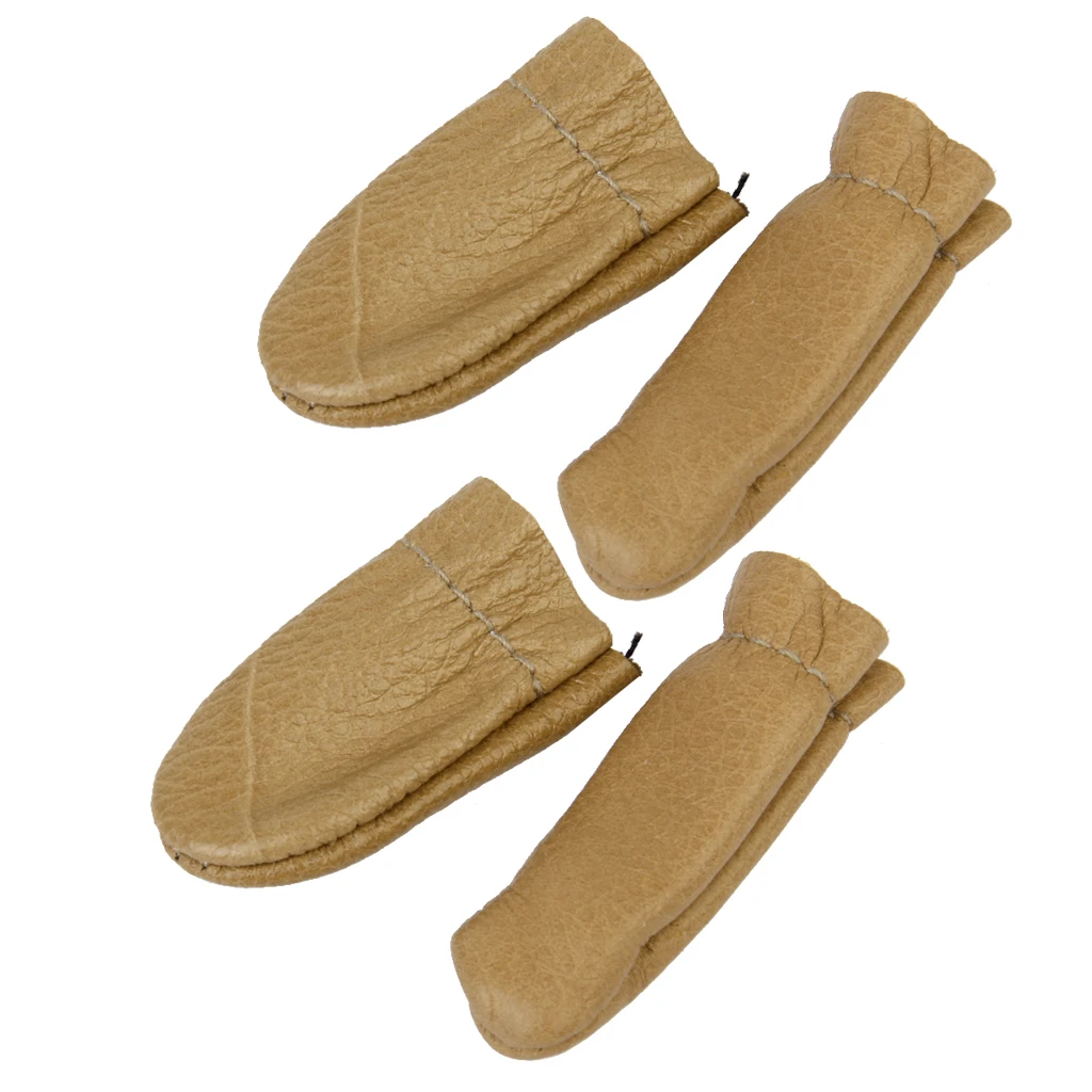 2 комплекта чехлы для защиты пальцев из коровьей кожи | Украшения и аксессуары