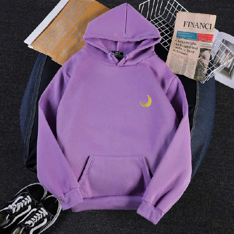 

Autumn Winter Sweater 2020 Hooded Wei Plus Velvet Cartoon Casual Long Sleeve Printed Straight Tube Type Fresh Sweet Top Fashion