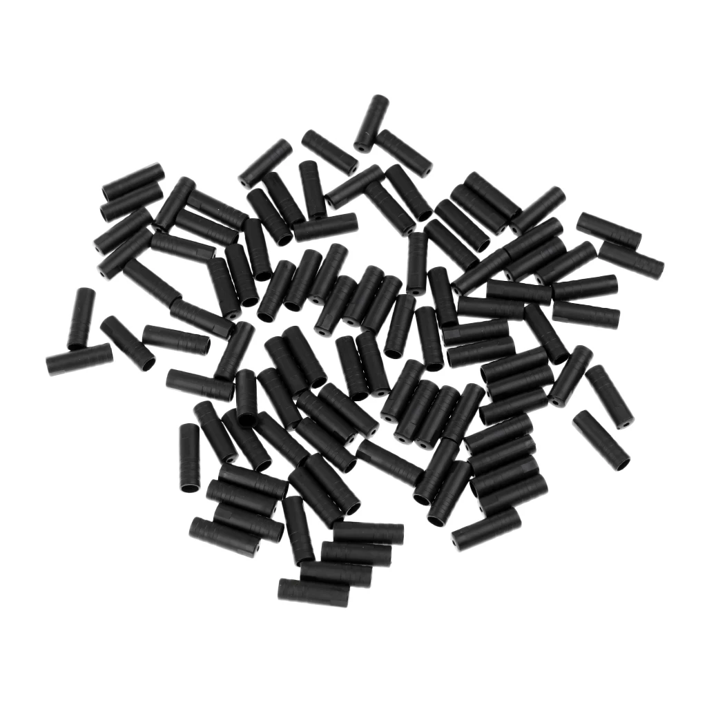 

100 Pieces 4mm Bike Bicycle Cable End Caps er Housing Wire Line Pipe