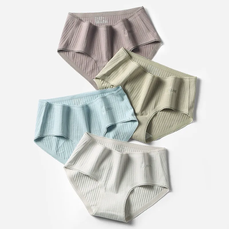 Новинка бесшовное хлопковое нижнее белье для женщин 100% хлопок антибактериальное