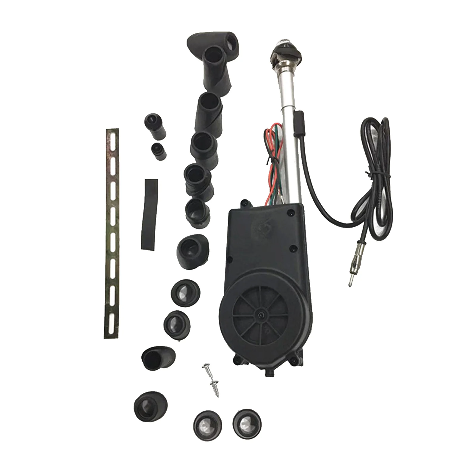 12V Car SUV Electric Power Antenna Aerial Kit for AM/FM Radio Universal