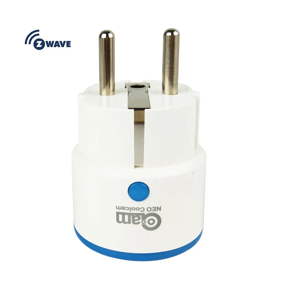 Z-wave plus, беспроводной ЕС, умный адаптер питания, розетка, совместимая с Zwave 300, серия 500, Домашняя автоматизация, сигнализация