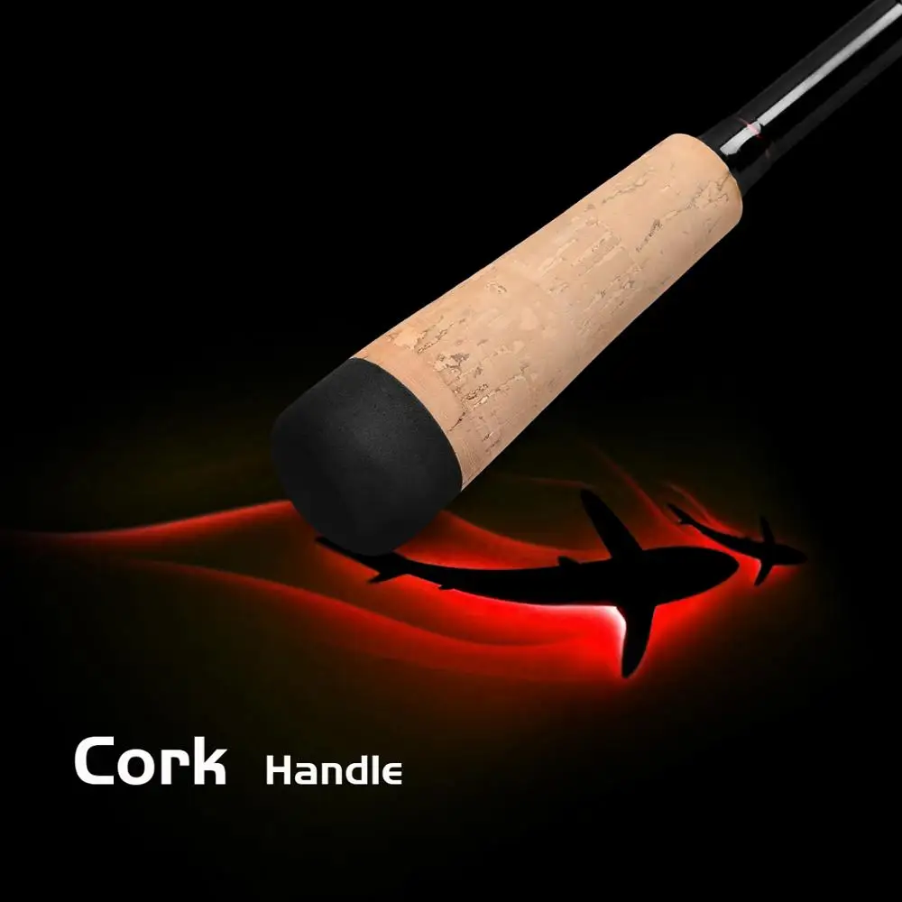 4 секции Fiblink спиннинг Удочка из углеродного волокна M Power 1 98 m 2 25m портативная