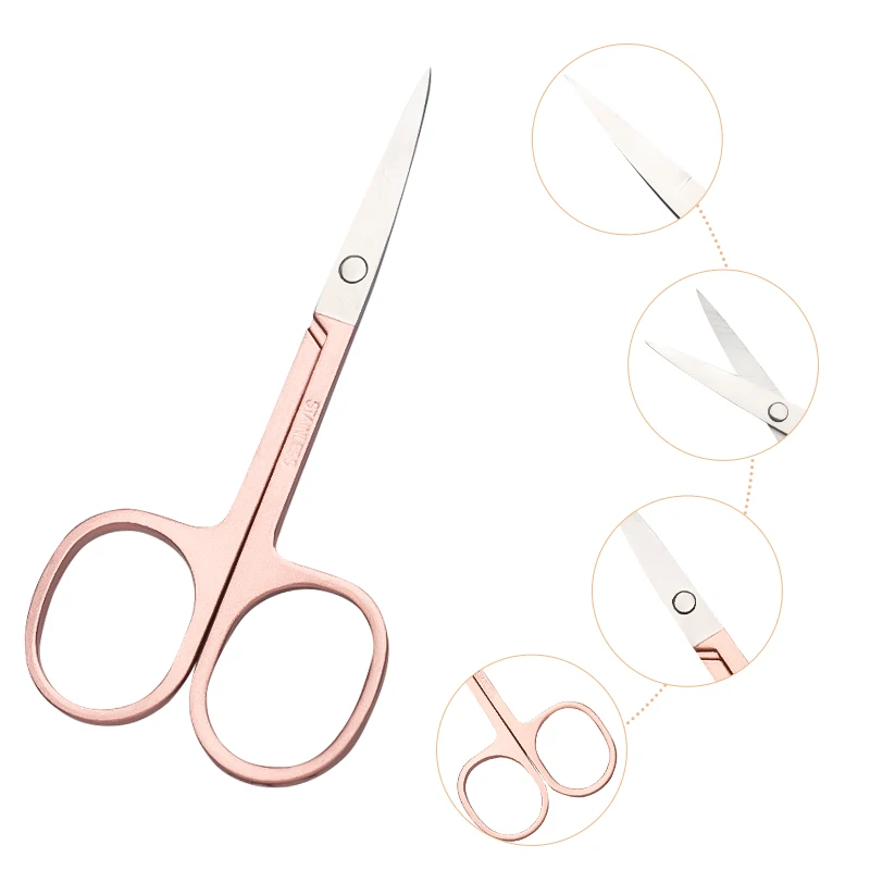 Нержавеющая сталь кутикулы ногтей ножницы-щипцы Радуга Пинцет Машинка для