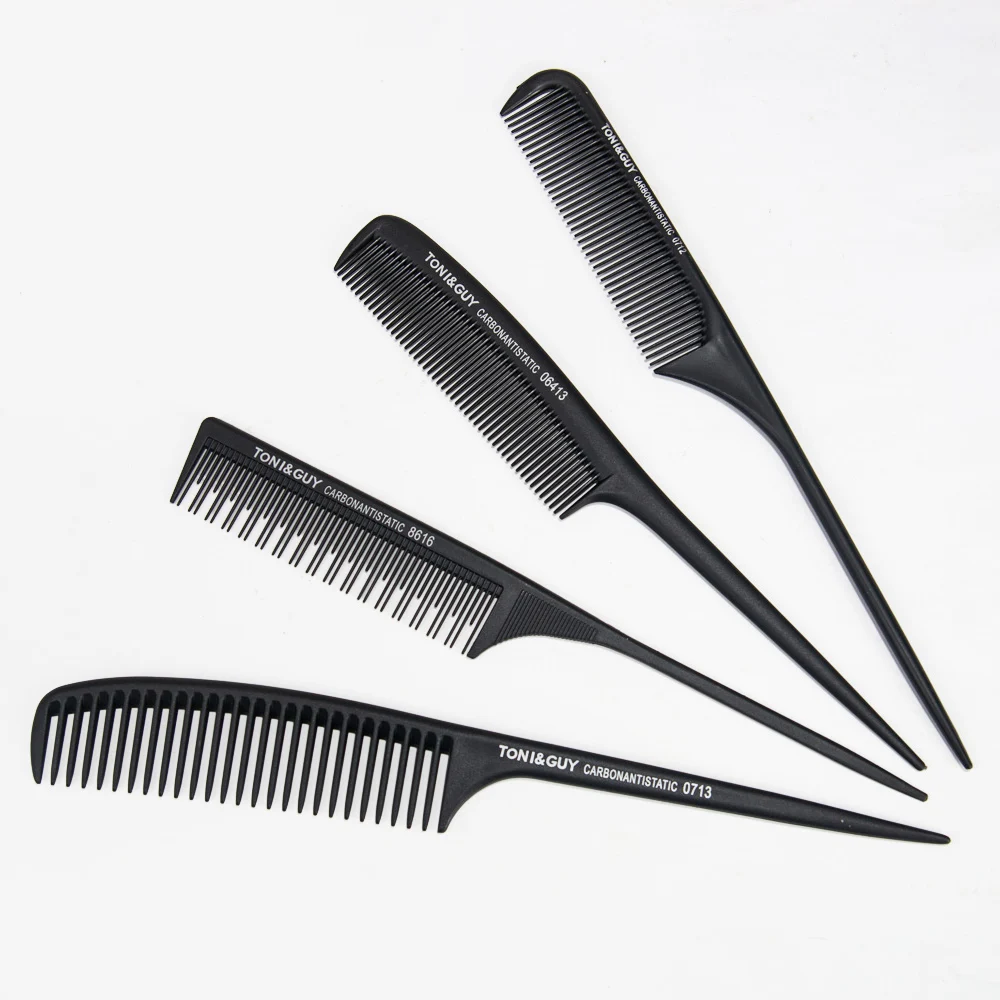 1 шт. профессиональный черный жесткого углеродного Резка гребень жаропрочных