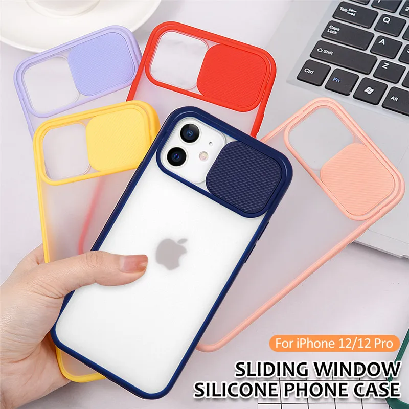 Модный чехол для телефона iPhone 12 Pro Max противоударный матовый защиты объектива
