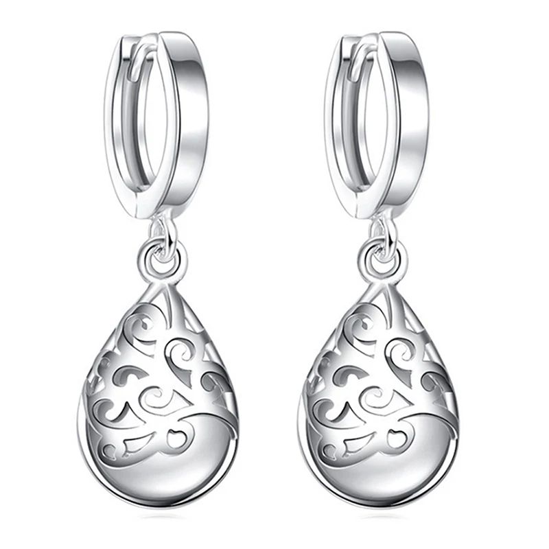 Moonshine женские элегантные серьги в виде капель с опалом Тотем посеребренные