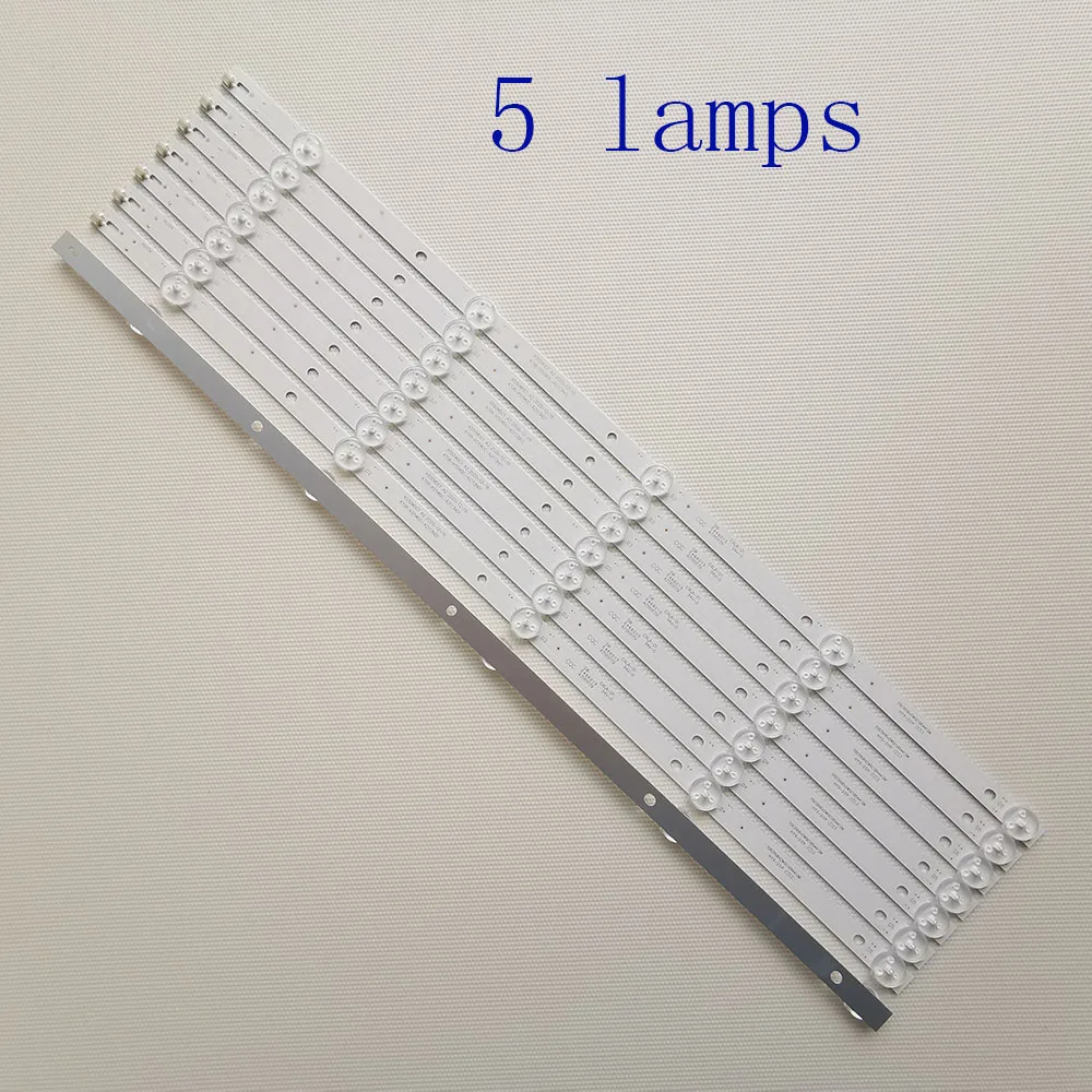 

New 40 PCS/lot 5LED or 6LED LED backlight strip for 55PUF6092 K550WDC1 A2 4708-K550WD-A2113N01 471R1P79 4708-K55WDC-A1113N01