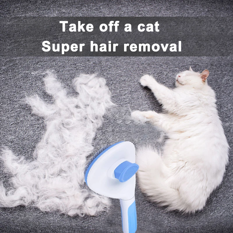 Щетка для вычесывания шерсти гребень котов домашние питомцы щетка собак