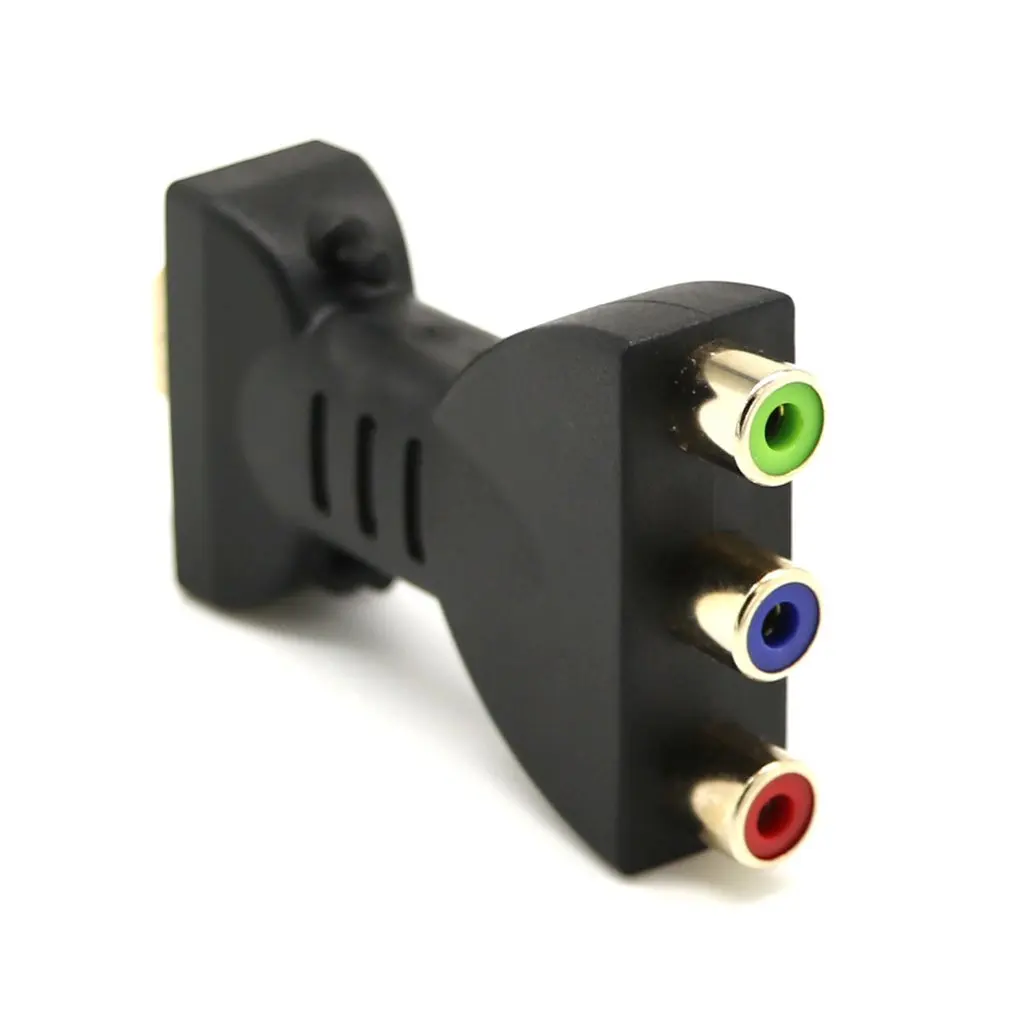 Gold-plated HDMI to 3 RGB RCA Video Audio Adapter AV Component Converter 720P 1080P Digital Signal for HDTV DVD | Электроника