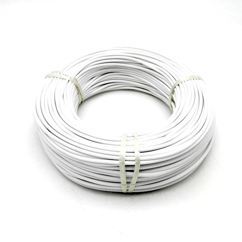 

Новый инфракрасный кабель для теплого пола из углеродного волокна, кабель для подогрева пола 24K 17 Ом/м, нагревательный провод из углеродного...