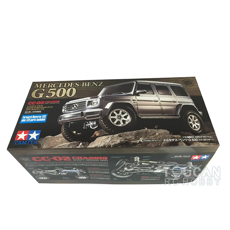 

Tamiya 4*4 58675 Merce Bz G500 RC Crawler Car CC02 KIT TH18422-SMT5