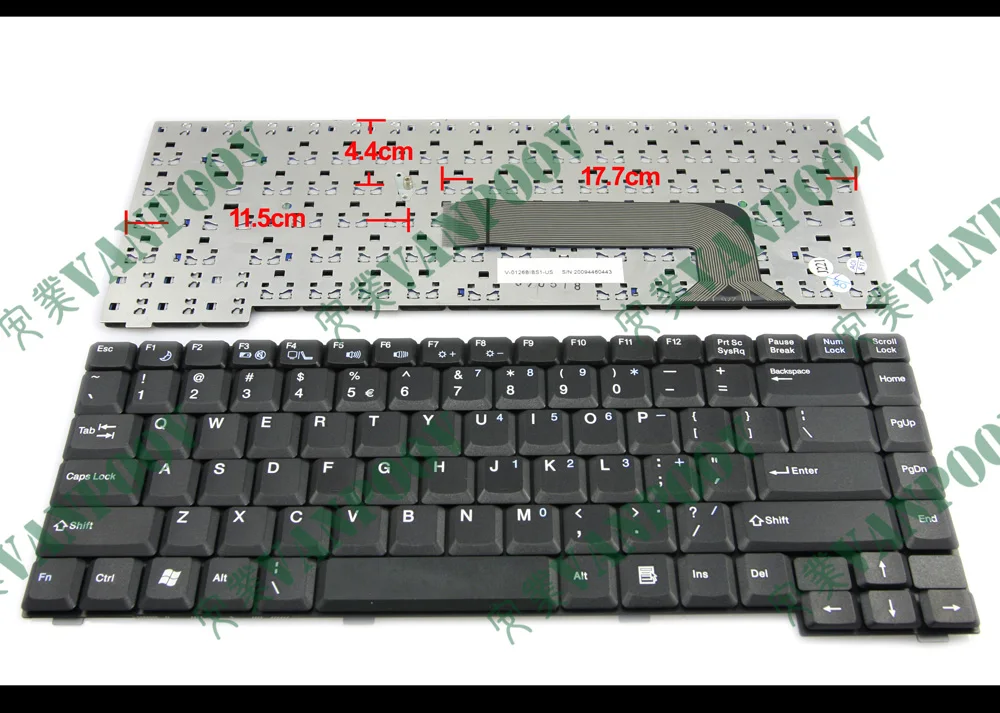Новая клавиатура для ноутбука Fujitsu Amilo Li1818 Li1820 Black US Version V 0126BIBS1 US|laptop keyboard|keyboard for