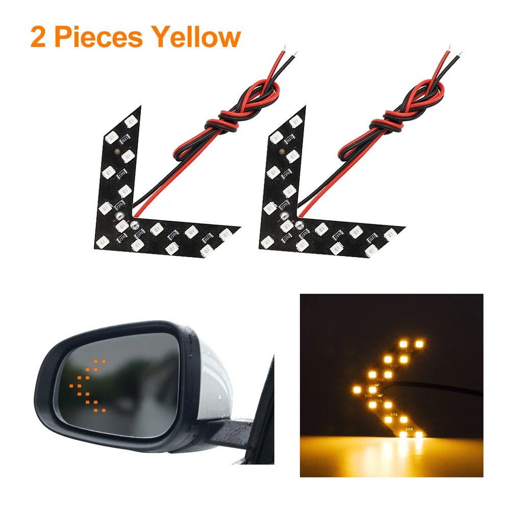 2pcs Car LED Rear Mirror Light for Ssangyong Actyon Kyron Rexton | Автомобили и мотоциклы