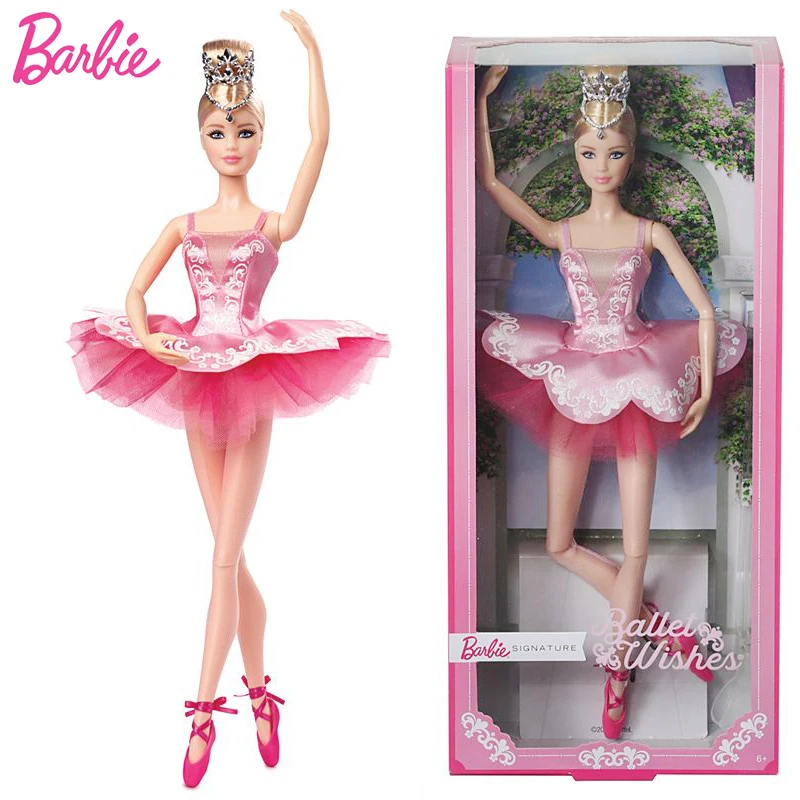 

Original Barbie Dolls 25th Collector's Beautiful Princess for Baby Girls Toys for Children Kids Present Brinquedos Bonecas