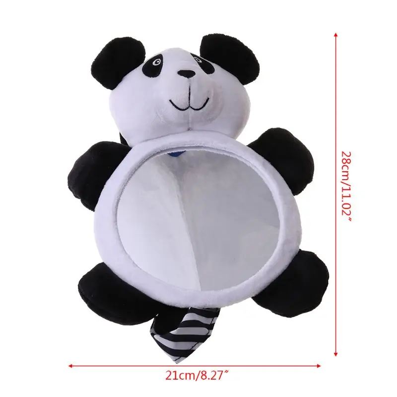 

Baby Rearview Mirrors Car Interior Accessories Infants Kids Plush Cartoon Toy Safety Seat Rear Mirror Wide View