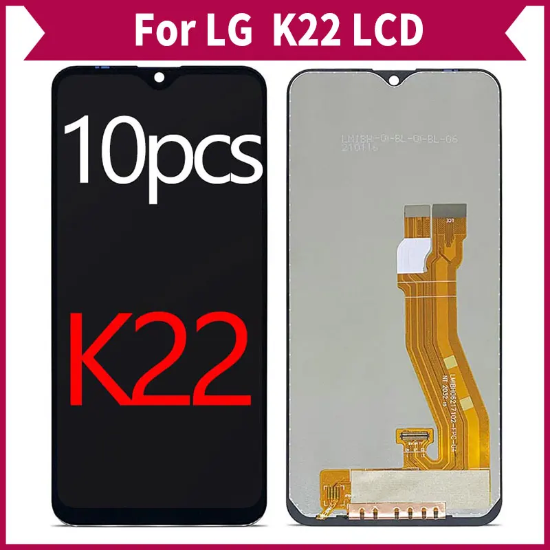 

10Pcs/Lot Original Digitizer Display For LG K22 LCD with Touch Screen for LG LMK200Z LMK200E Pantalla Assembly