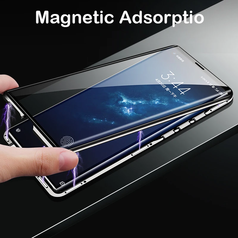 Магнитный чехол для Xiaomi 10 лет 11 Lite 5G CC9 Pro MIX2S MAX3 POCO X3 M3 металлический бампер Redmi Note K40
