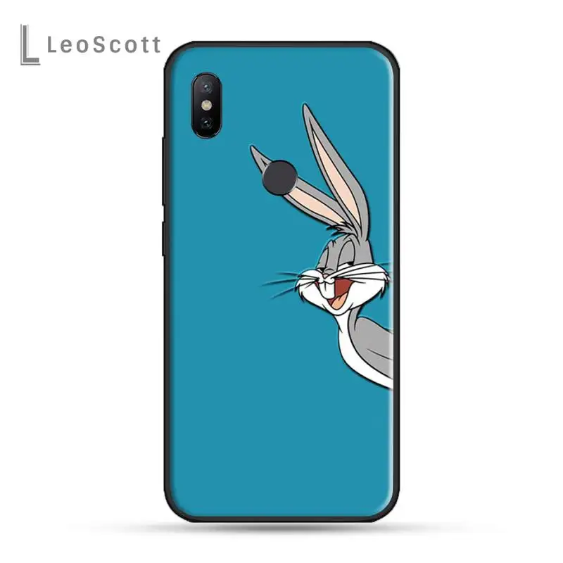 

Bugs Bunny Poster Pattern Phone Case For Xiaomi Redmi 7 8 9t a3 9se k20 mi8 max3 lite 9 note 9s 10 pro