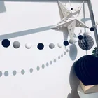 2 м ручной работы Макарон цветной шар украшение для детской палатки Декор для комнаты аксессуары настенный подвесной кулон с шариками Декор для комнаты