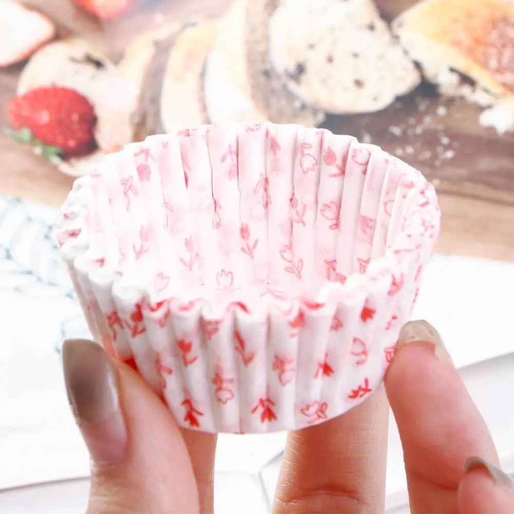 

100Pcs/Lot Dotted Paper Baking Cups Liner Muffin Cupcake Elegant Cake Case