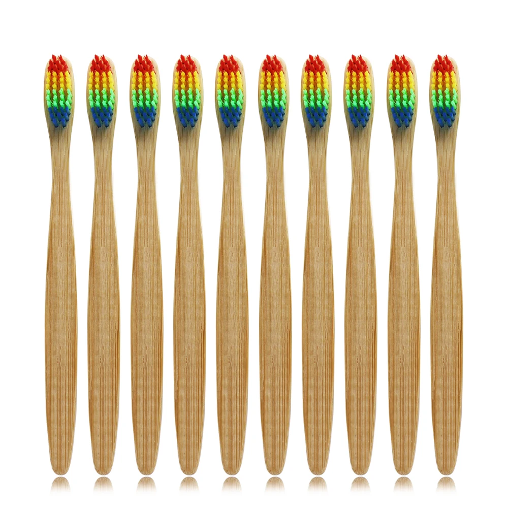 10 шт./лот DR. Идеальная мягкая щетина для взрослых Экологичная Бамбуковая ткань |