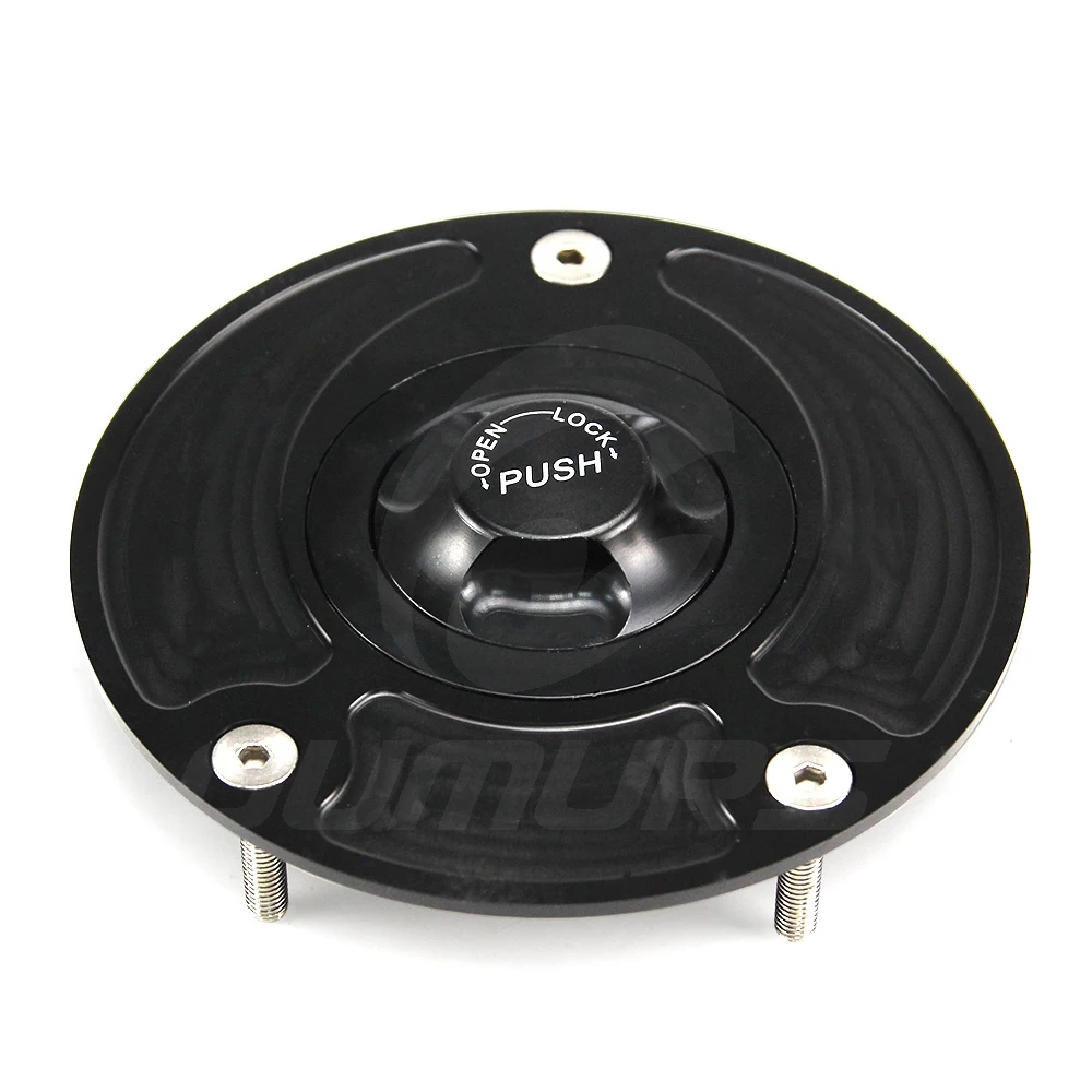 OUMURS CNC мотоциклетный газовый топливный бак Крышка черный для Suzuki GSX-R600 700 750 1000 1300 2003-2013 Gladius SV1000 GSF650F