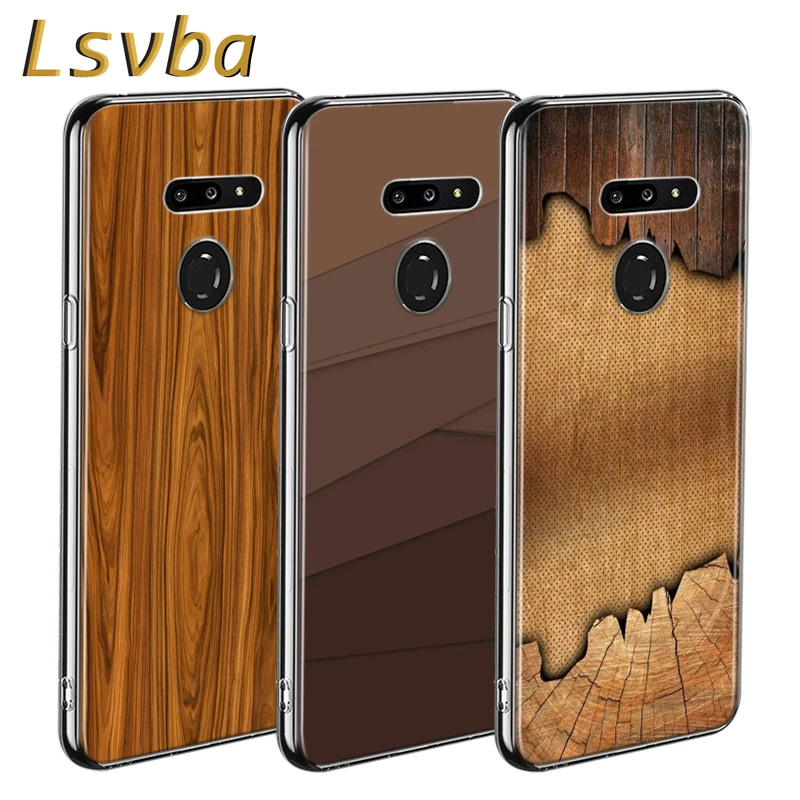 Стиль деревянного пола для LG W20 W10 V50S V50 V40 V30 K50S K40S K30 K20 Q60 Q8 Q7 Q6 G8 G7 G6 ThinQ чехол