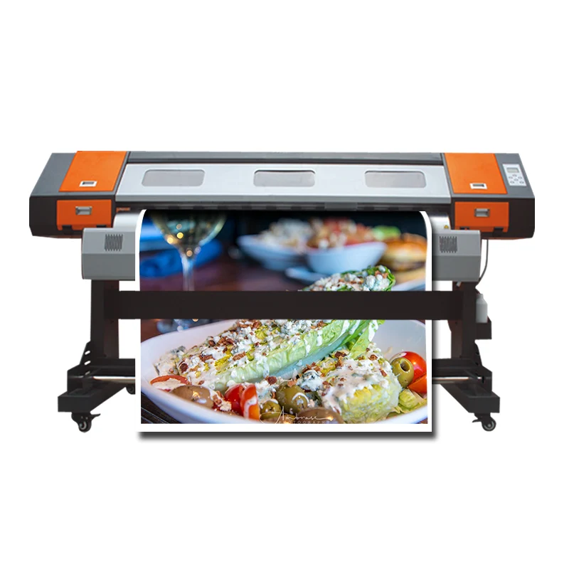 

Inkjet Printers Flex Printing Machine 6Feet Epson Dx5 Banner Printer Xp600 Ecosolvent Printer 1.8Meter Dx7 Plotter Large Format