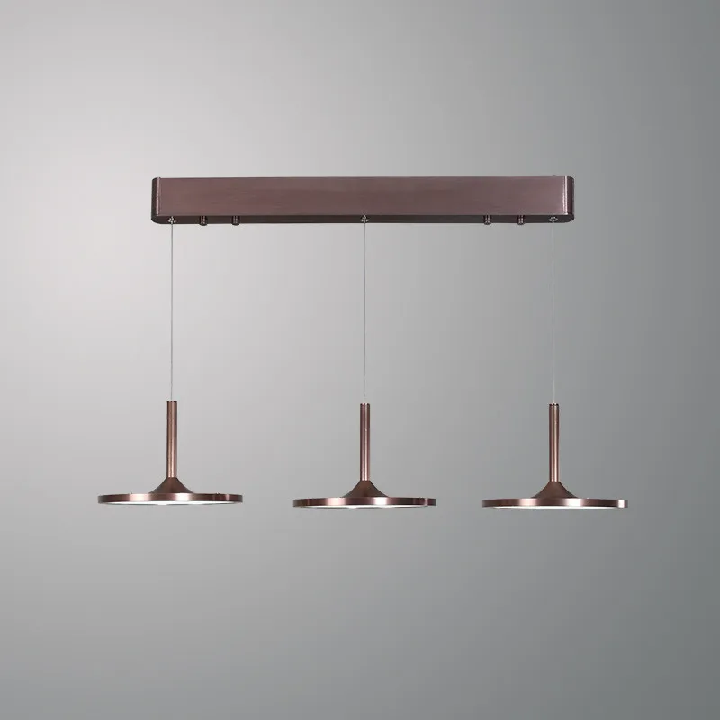 Светодиодный светильник для столовой черный/коричневый|Подвесные светильники| |